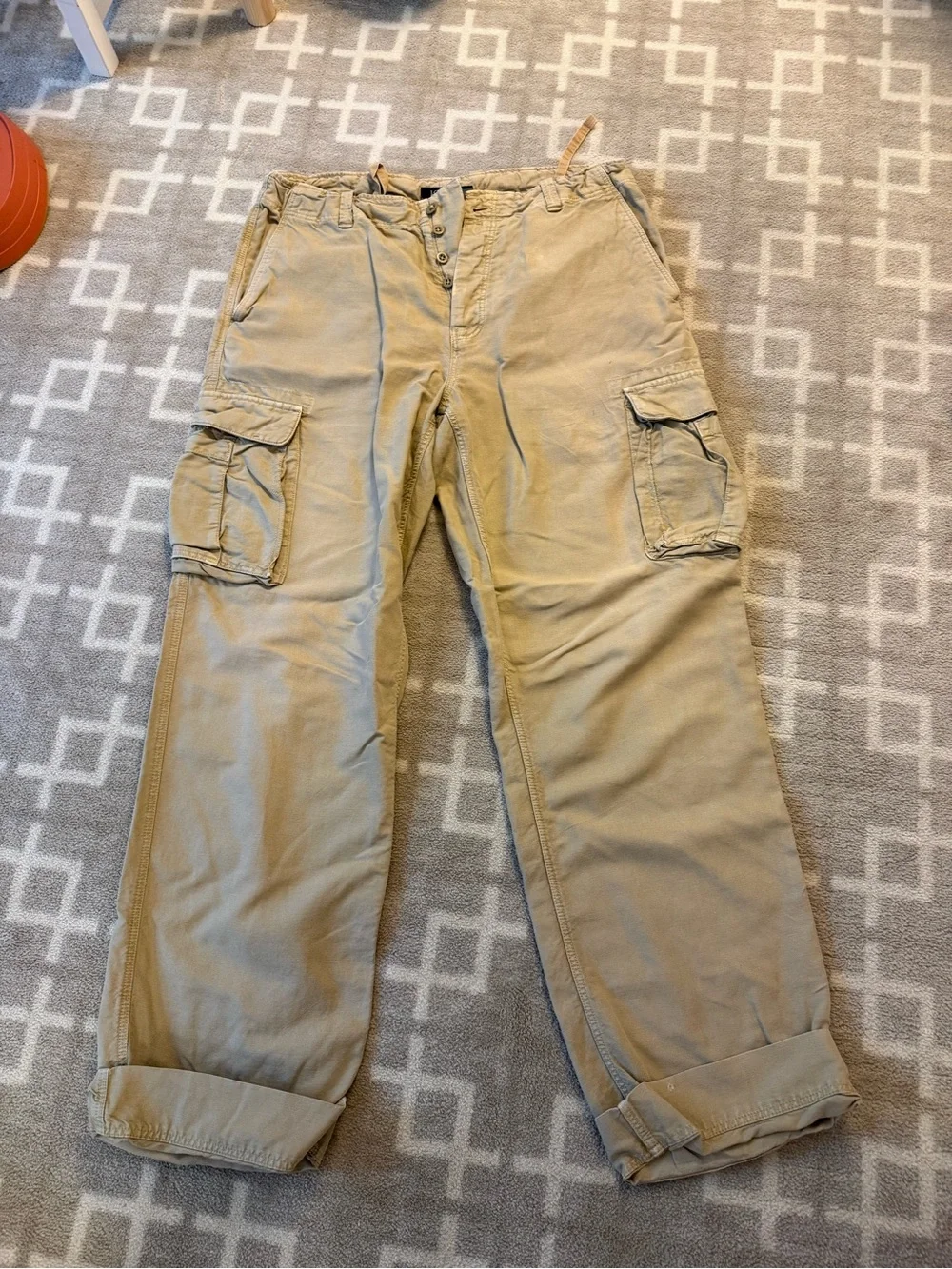 J. Crew Men's Linen Cargo Pants